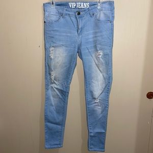 VIP JEANS ripped skinnies